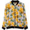 Women's Fashionable Printed Thin Baseball Jacket - Spring/Summer Sun Protection, Plus Size, for Middle-Aged Mothers