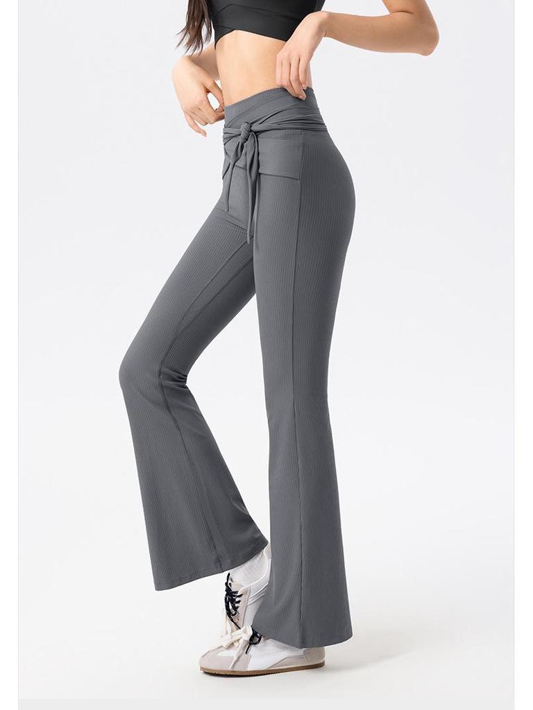 High-Waisted Butt-Lifting Flare Yoga Pants for Women