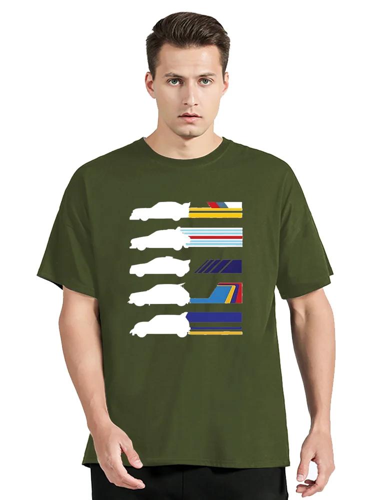 Gruppe B Rallye Klasse 1986 Herren T-Shirt Mode Lässig Hip Hop Rundhals Auto Rallye T-Shirt Baumwolle T-Shirts Oberteile