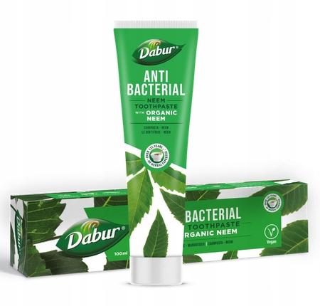 Antibakterielle Zahnpasta mit Neem, Fluoridfrei, 100 ml - Dabur