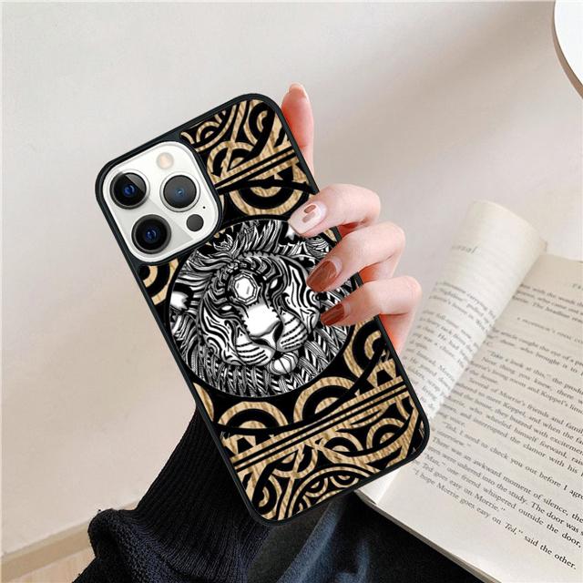 Polynesian  Maori Tribal Samoan Pattern Tattoo Phone Case Cover For iPhone 17 Air 15 16 14 13 12 Pro Max 11 Pro Max Plus