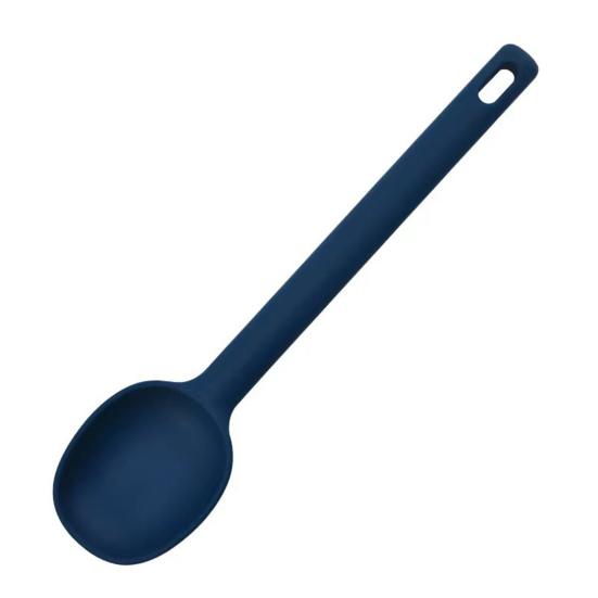 Practical Heat Resistant Universal Kitchen Spoon Silicone Cake Soup Shovel Daily Use