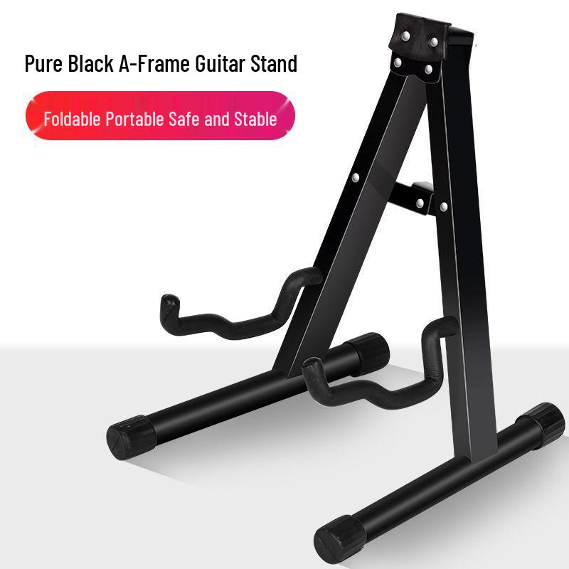 A-Frame Foldable Stand for Guitar, Ukulele, Bass, and Electric Guitar