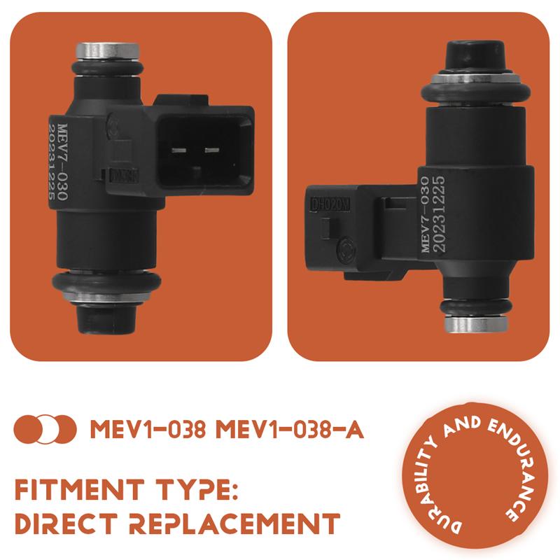 MEV7-030 MEV7-030-A Ugello Iniettore Carburante Moto a Foro Singolo Per Accessori Moto 50CC-A99D