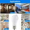 PIR Motion Sensor LED Light Bulbs AC 85-265V Smart Bulbs Motion Activated ON/OFF Home Lights Lamp With Motion Sensor E27 E26 B22