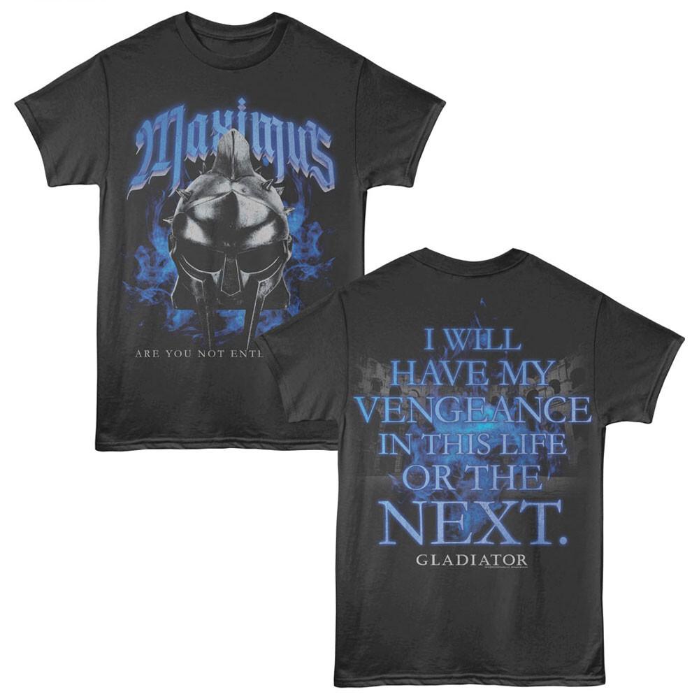 Gladiator Movie Maximus I Will Have My Vengeance Men T Shirt XXXL