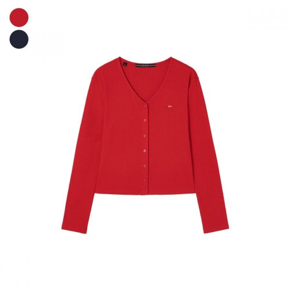 Guess Mini Heart Point Cardigan Oq1k5440 Red (RED)/S (55)
