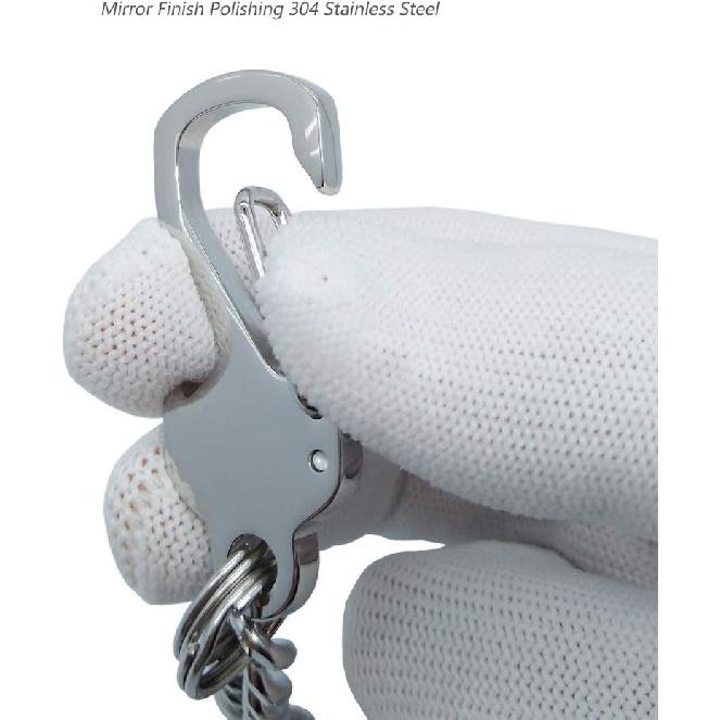 Wallet Chain Stainless Steel Heavy Duty Key Chain with Chain for Biker Trucker Motorcycle Pants Jean