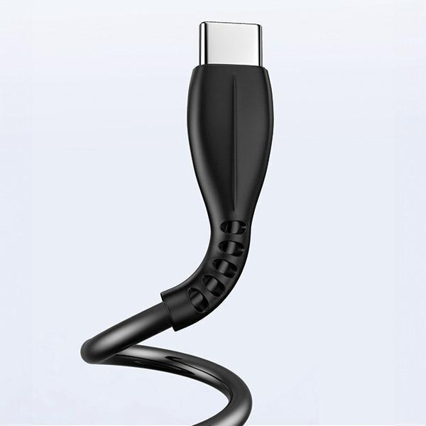 Kabel USB na USB-C AWEI 1m Szybkie ładowanie Czarny