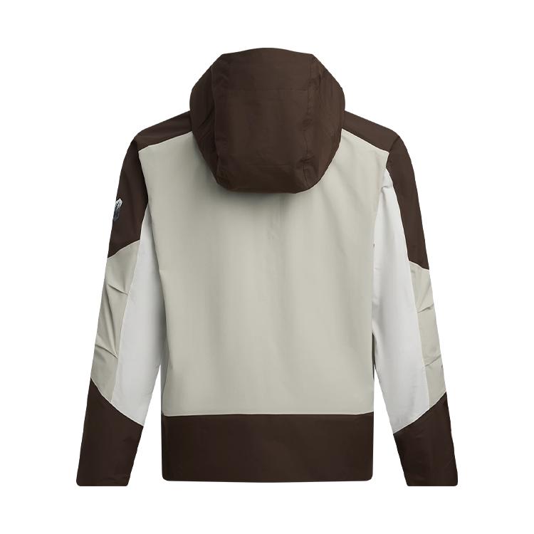 Under Armour Outdoor Urban Series Mens Outdoor Loose Fit Hooded Long Sleeve Warm Jacket Men Jacket Olive-Brown 6005881-230
