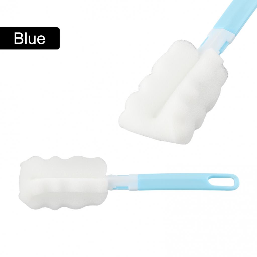 Bottle Cup Brush Sponge Brush Bottle Cleaning Cup Detachable Folding Brush Foam