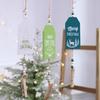 Wooden Christmas Tree Ornament Clips: Decorative Pendants & Accessories Set