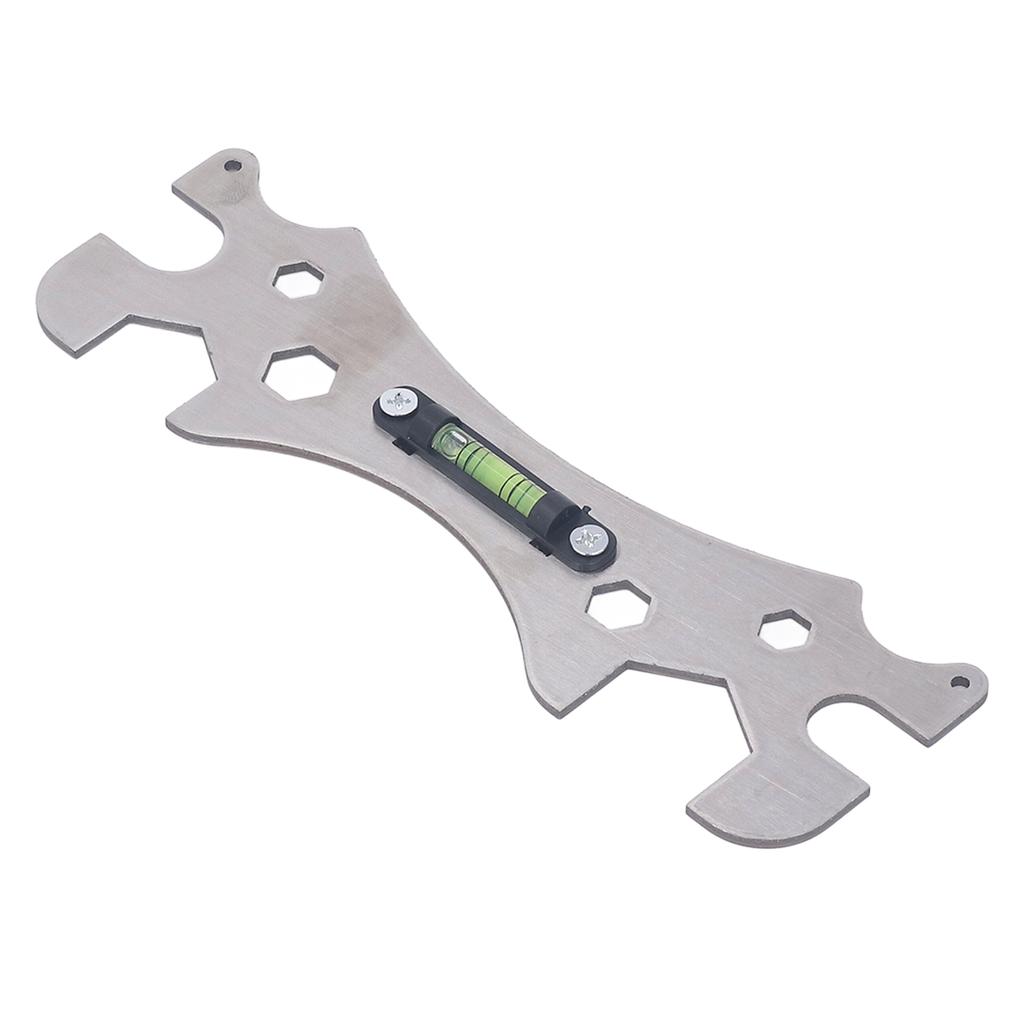 Special Wrench Universal Multifunctional Bathroom Wrench with Level Faucet Plumbing Install Tool