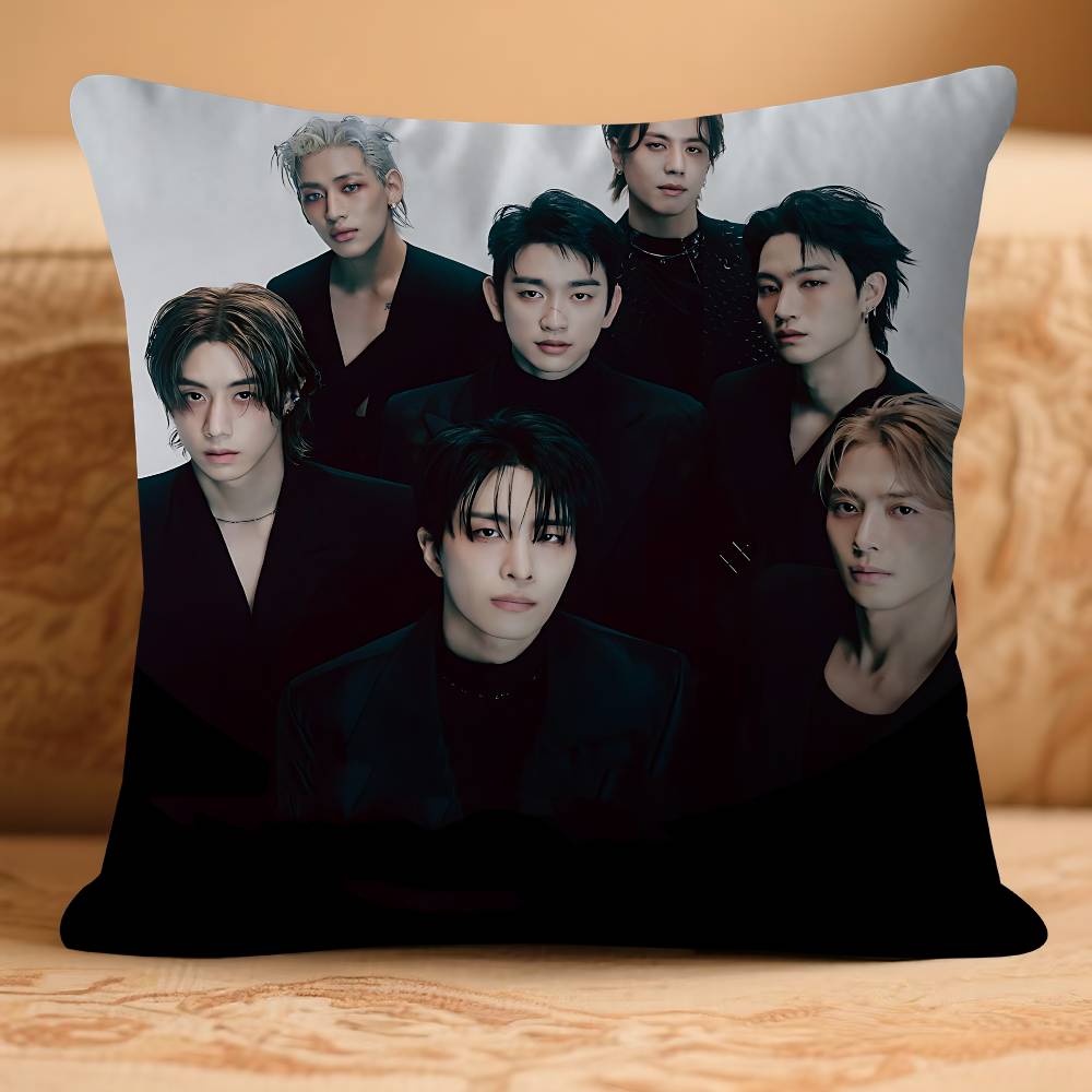 Anime G-GOT-7 Kissenbezug Abnehmbarer Waschbarer Kissenbezug – Ganzjahresweichleinen