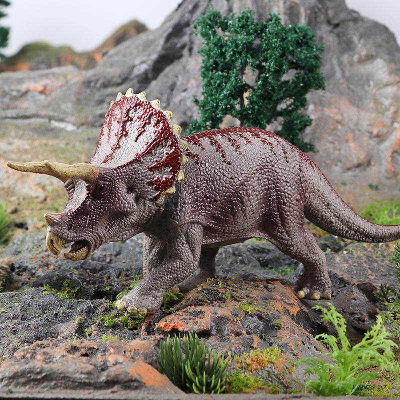Oenux Dinosaurs World Brinquedo Savage Jurassic Indominus Rex Spinosaurus Triceratops Action Figures Collection Toy Kids Gift