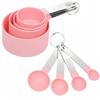 4/8pcs Measuring Cup and Spoon Set, Stackable Cups and Spoons, Nested Measuring Cups with Stainless Steel Handles