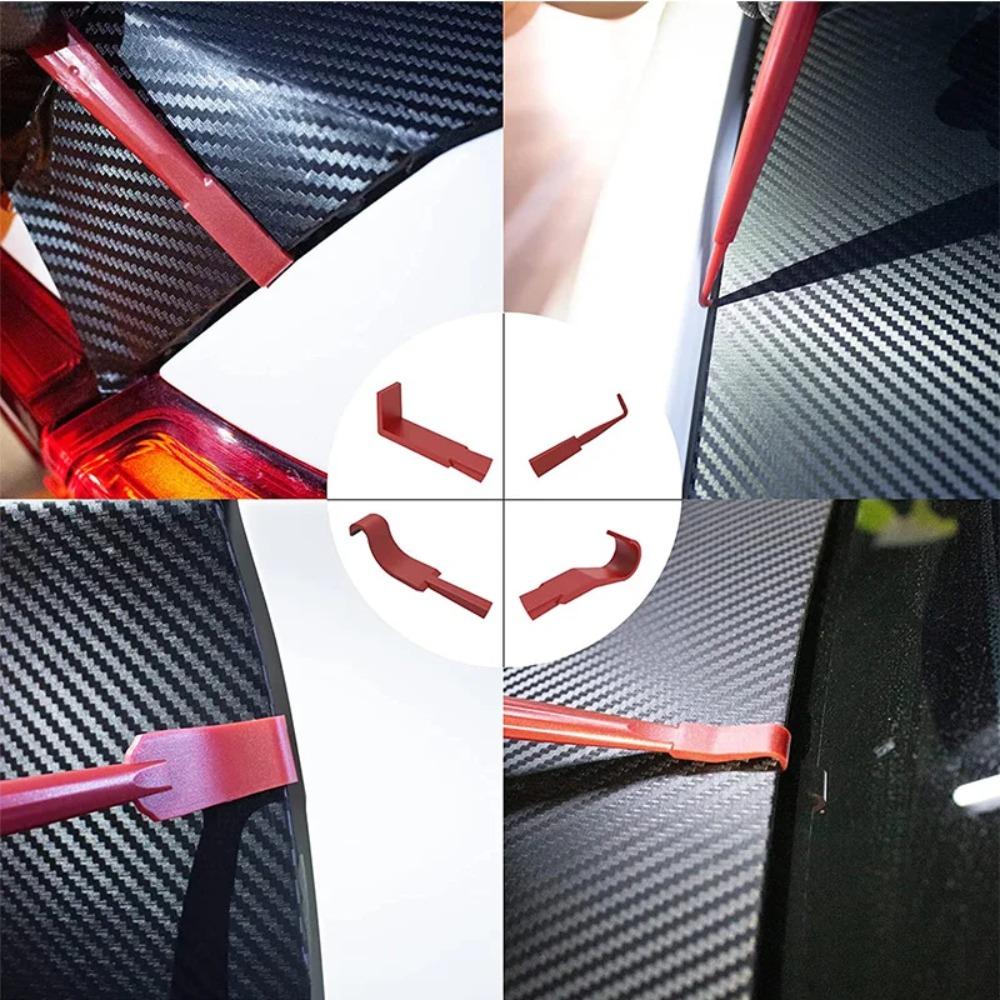 Car Window Tint Kit Felt Edge Squeegee Vinyl Wrap Tools for Car Paint Protection Film Wrap Edge Trimming Squeegee Utility Tool