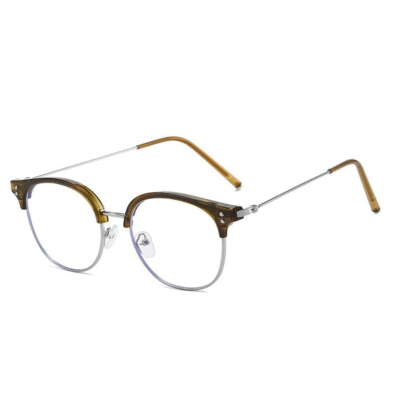 Classic Half Frame Pochromic Sunglasses Men Women Retro Chameleon Sun Glasses Male Fashion Changeoutdoors Shades