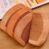 1 Pcs Natural Peach Wood Comb Close Teeth Anti-static Head Massage Beard Hair Care Wooden Tools Beauty Accessories