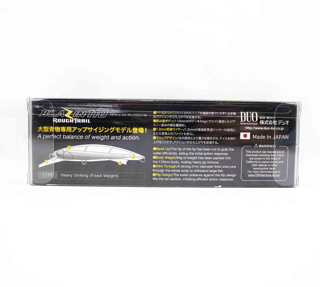DUO Rough Trail Blazin 110 mm 64 grammi Esca affondante AJO0091 (9431)
