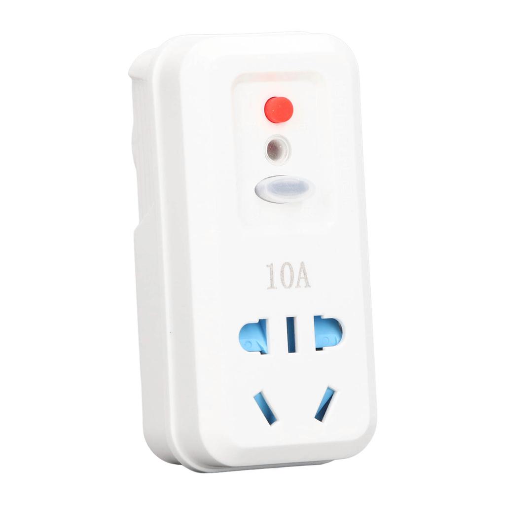 10A Leakage Protector Outlet Adapter Plug In Circuit Breaker Conversion Receptacle