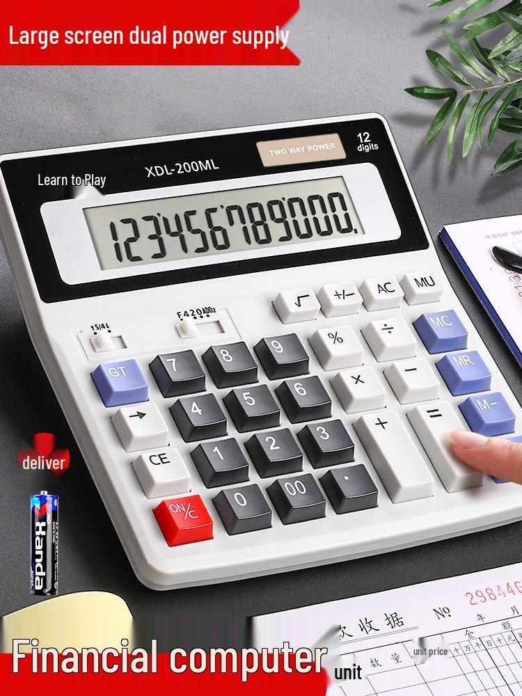 Large Financial Accounting Office Calculator