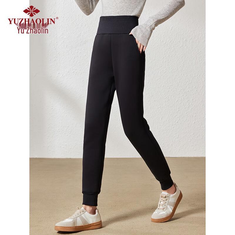 Yuzhaolin Women's Thickened Fleece-Lined Casual Sweatpants