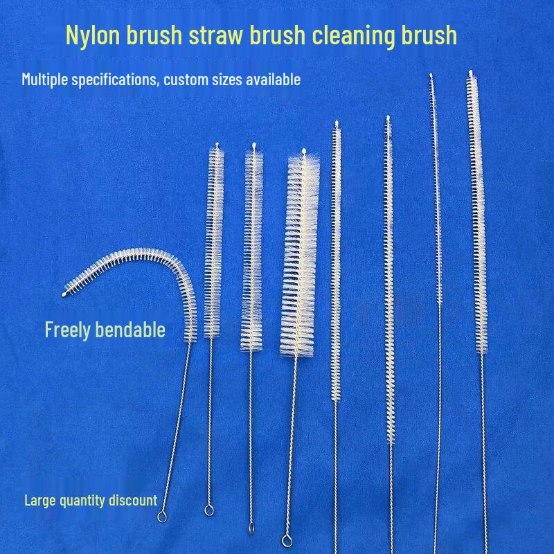 Extra Long Soft Bristle Straw Cleaning Brush