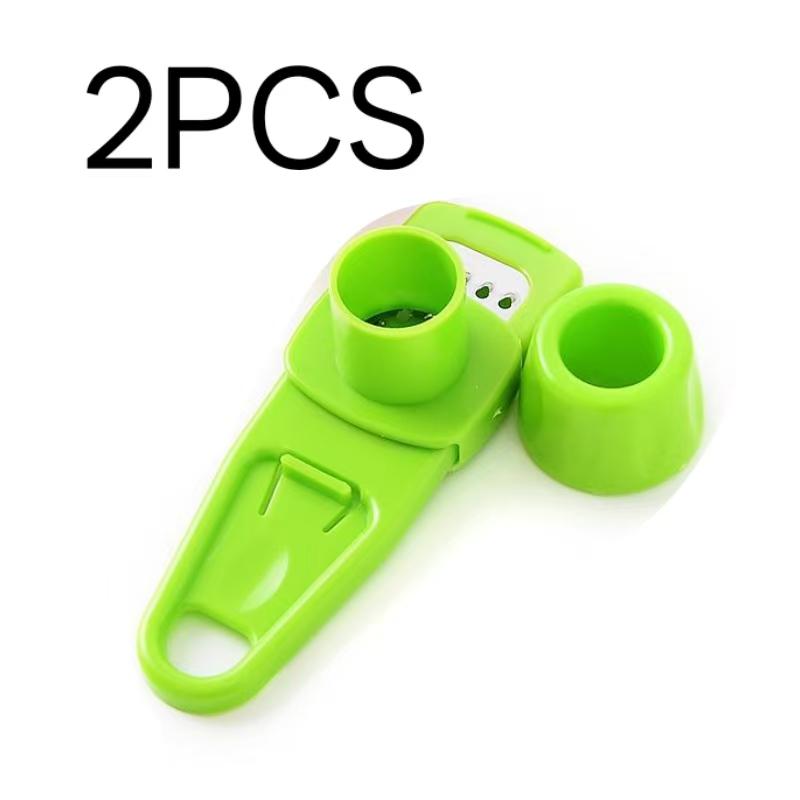 Multifunctional Garlic Press for Kitchen , Practical for Household Use | Garlic Crusher, Chopper, Grinder & Peeler in One