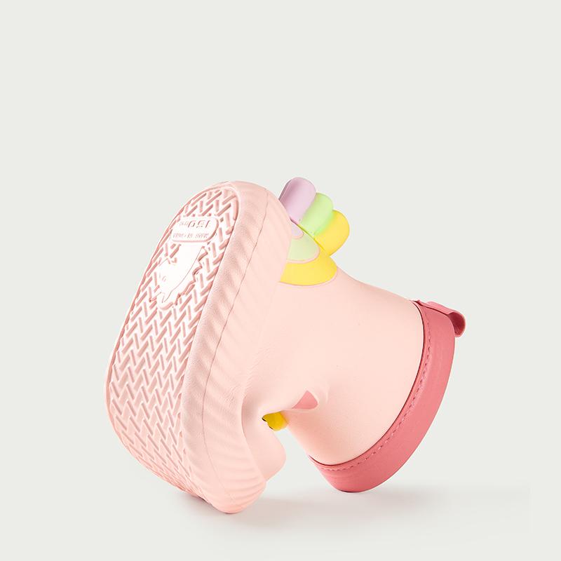 Cheerful Mario Children's rain shoes Cartoon animal Girl rain boots Student water shoes