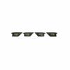 Oțel inoxidabil Carbon/Negru pentru Volkswagen VW Golf 8 MK8 2022 Accesorii Autocolant pentru bolul ușii interioare a mașinii Capac ornamental