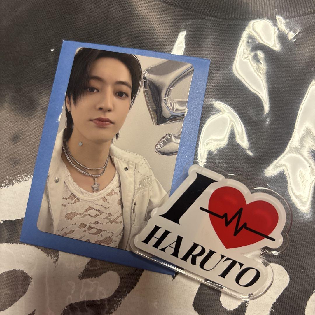 

[USED] Treasure Popup Bonus Trading Card Acrylic Badge Haruto