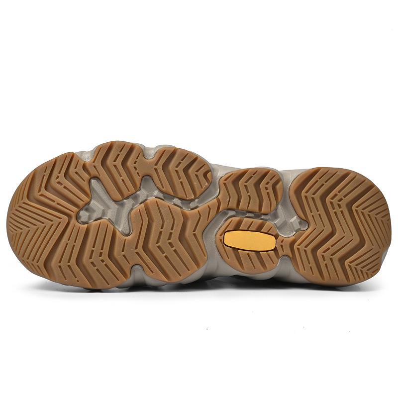 Fashion Men's Closed-Toe Beach Sandals Couple Shoes Size 36-46 Breathable EVA Sole Water Sports Shoes Anti-Slip Outdoor Hiking Sandals