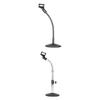Yousheng Desktop Microphone Stand Gooseneck Metal Heavy Duty Mic Holder for Handheld Microphones Portable Stable Microphone Support for Table Desk