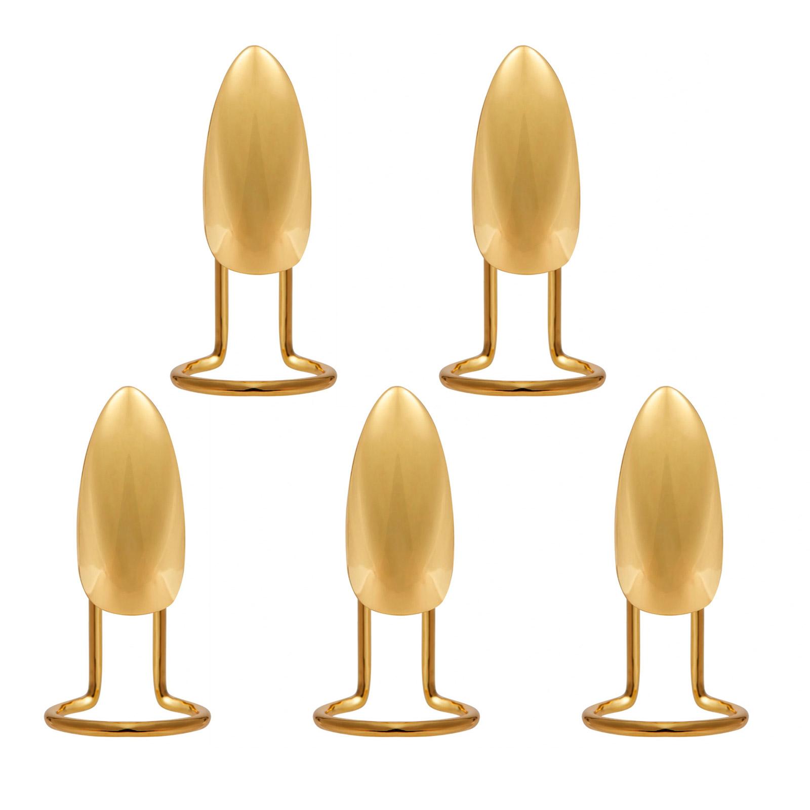 

Универсальный набор колец для ногтевого дизайна, 5 шт., модный и простой в очистке ювелирный аксессуар для стильных нарядов