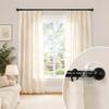 2pcs/set Adhesive & Screw Dual Use Curtain Rod Brackets Heavy Duty Curtain Rod Bracket  Home Office