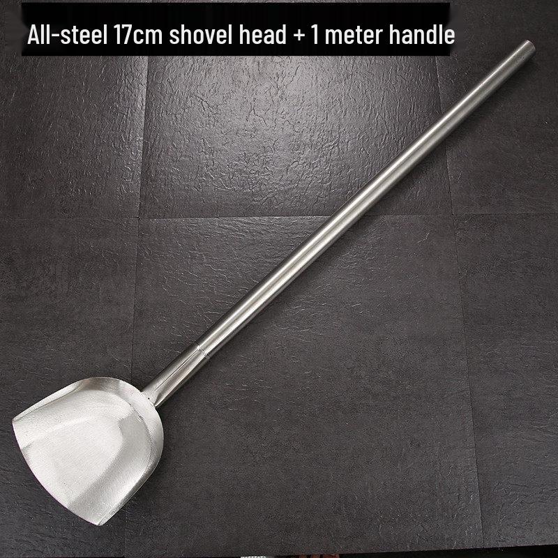 Shangjinsheng Large 304 Stainless Steel Canteen Stir-fry Spatula