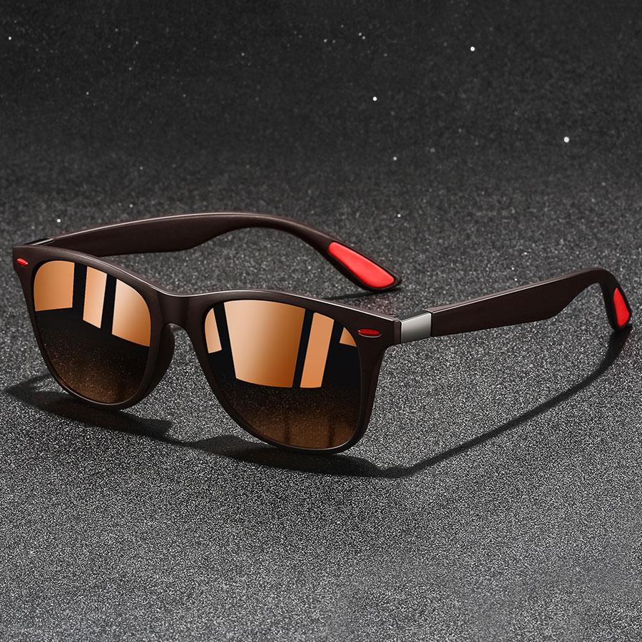 UV400 Fashion Square Sunglasses Men Women Trendy Colorful Lightweight Driving Goggles Outdoor Protection