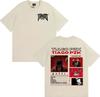 Rapper Tiago Pzk New Album 2025 Graphic T-shirts Men Women Fashion Trending High Street T-shirt Casual Cotton Oversized T Shirts