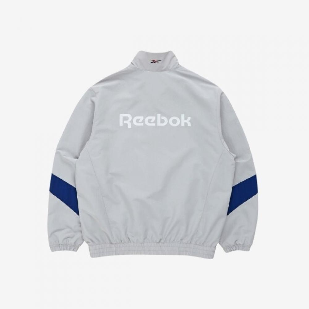 Reebok Legend Warm Up Windbreaker   Gray Reju5ej13g1