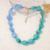 Multi-color Short Necklace Simple Choker Fashionable Exaggerated Beaded Necklace  for Women Girls