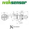 Diesel Common Rail CR Fuel High Pressure Sensor Regulator For IVECO Stralis Trakker ASTRA NEW HOLLAND  T9 0281006199 5801483105