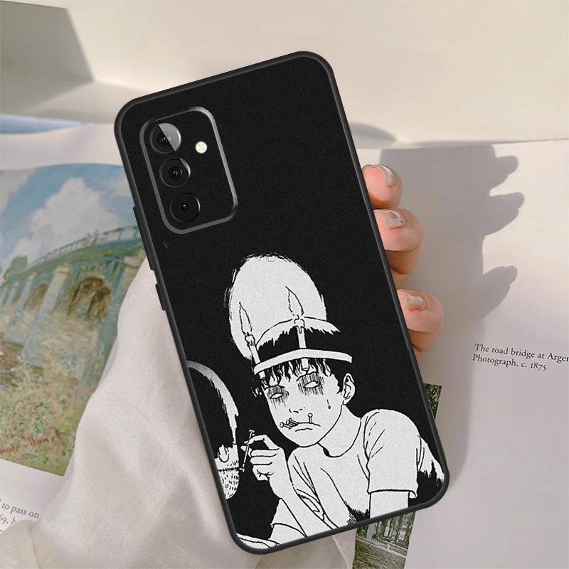 Horror Manga Style Case For Samsung Galaxy A13 A33 A53 A34 A54 A14 A15 A16 A26 A36 A56 A12 A32 A52 A06 A35 A55