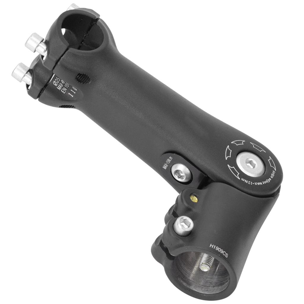 Aluminium Alloy Bicycle Stem Increased Adjustable Mountain Bike Extender Adapter Riser Accessory25.4x110