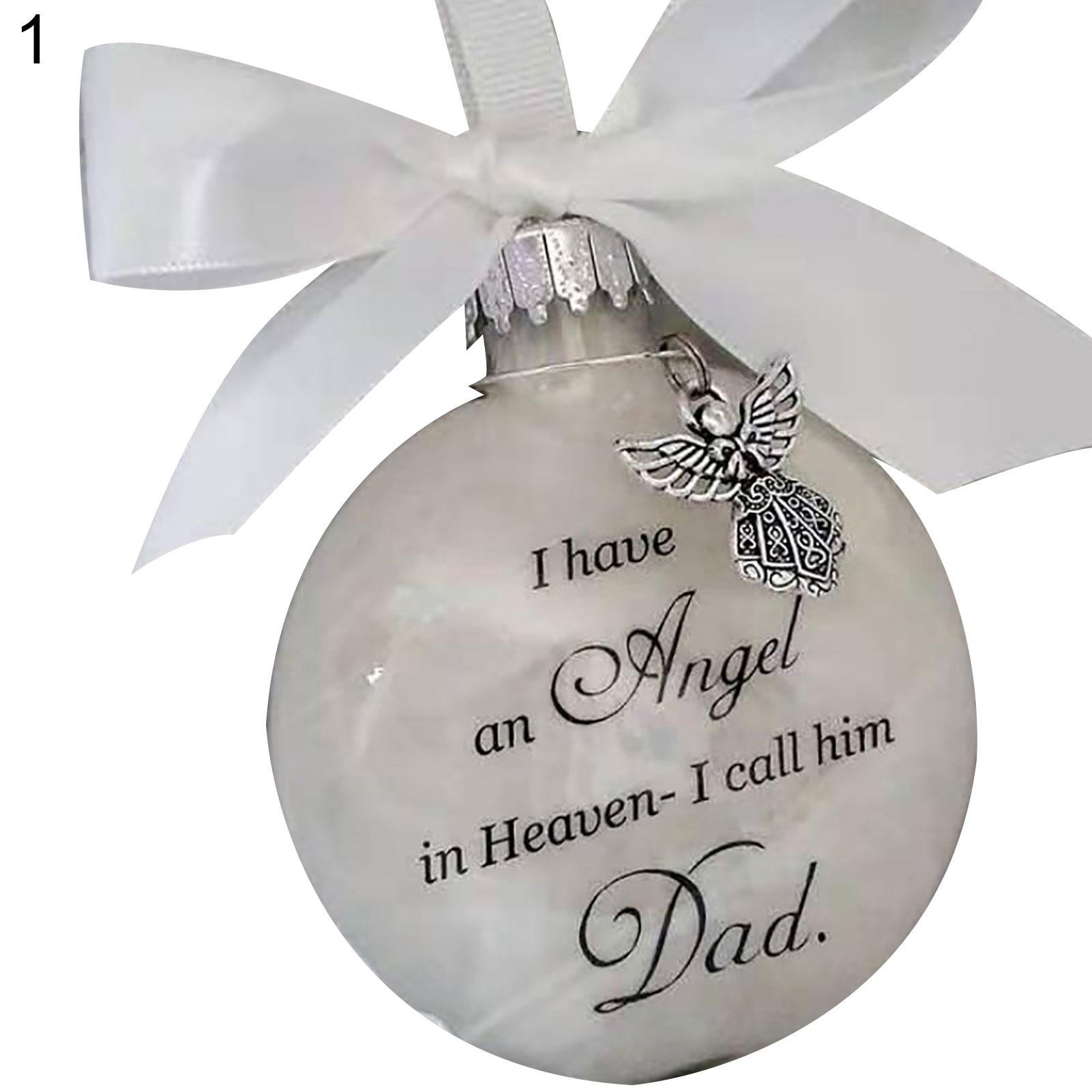 

Feather Ball Angel In Heaven Ornament Christmas Commemorate Decoration KTY