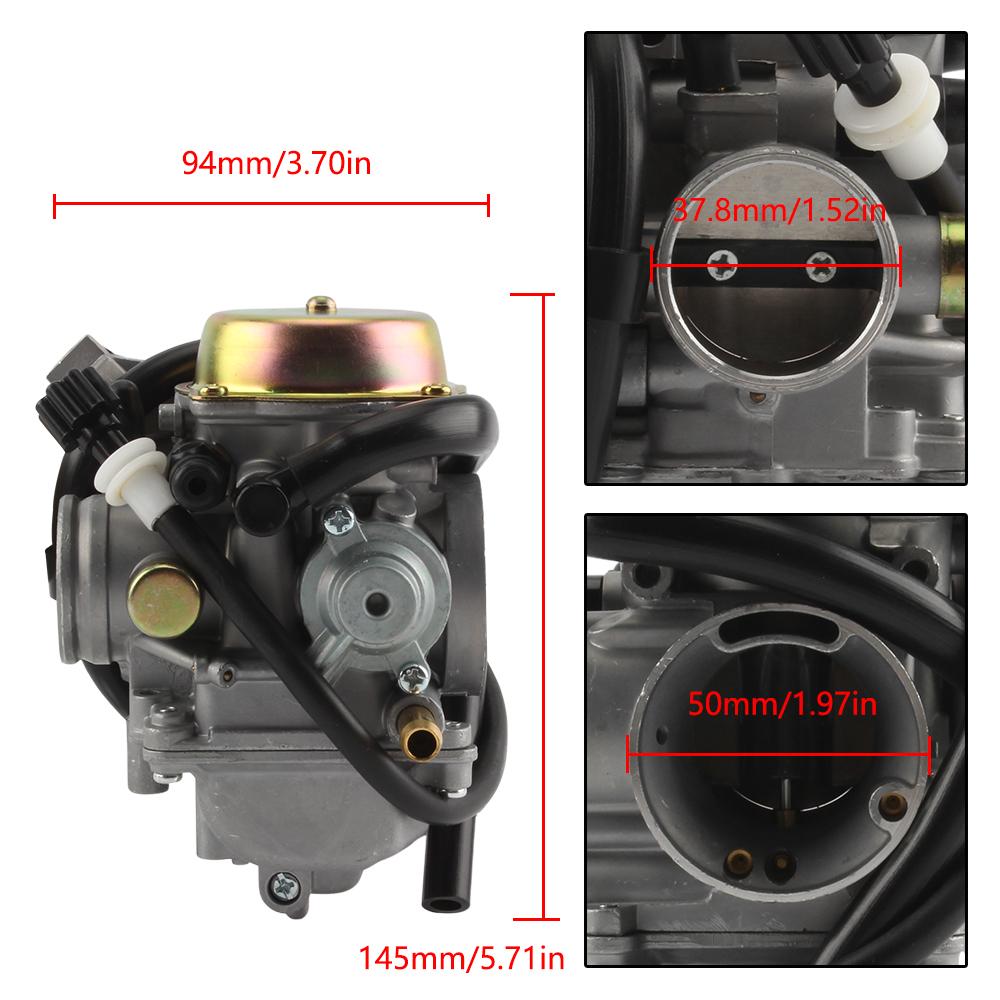 For Suzuki LTF400 Motorcycle Carburetor LT-F400 LT 400 LTF400F Eiger 400 4x4 2x4 Manual 2002-2007 Carburador ATV Quad 400cc