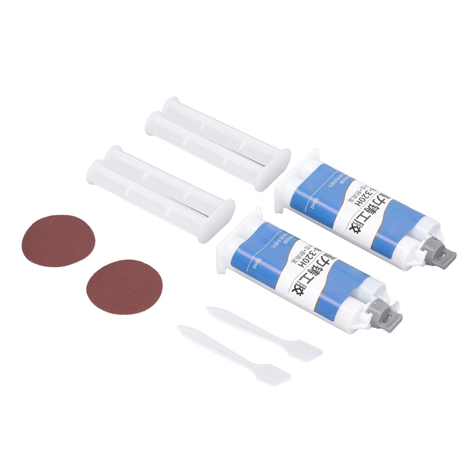 

2 шт. Металлический клей Высокотемпературный Сильный клей Долговечный АВ Клей для ремонта металла