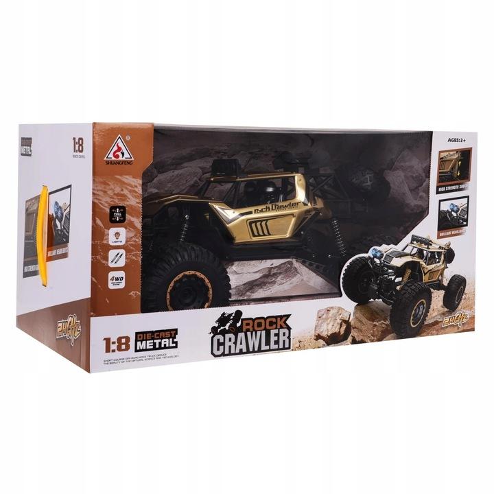 Samochód Auto Rc Akumulator Terenowy Rock Crawler 4X4 Sterowany Pilot Duży