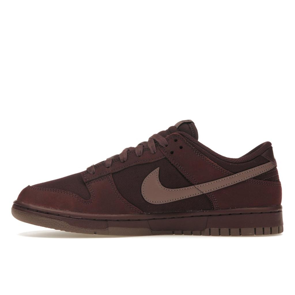 Nike Dunk Low Premium Burgundy Crush Men Sneakers Red Plum-Eclipse Platinum-Tint FB8895-600