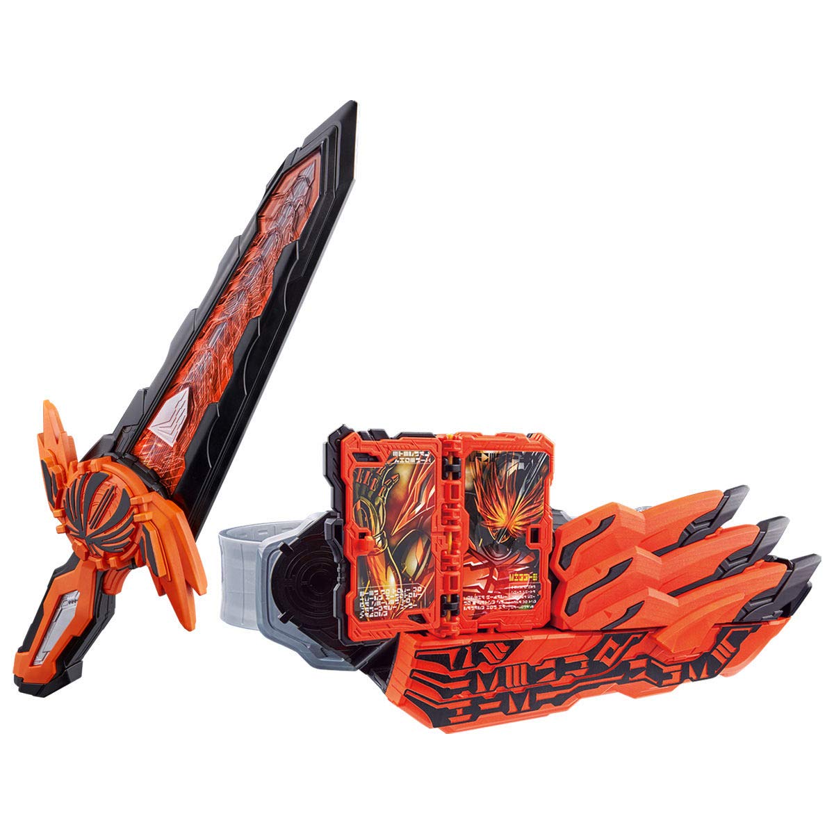 

Пояс трансформации Kamen Rider Sabre DX Mumeiken Koku Haken Blade Driver & красный